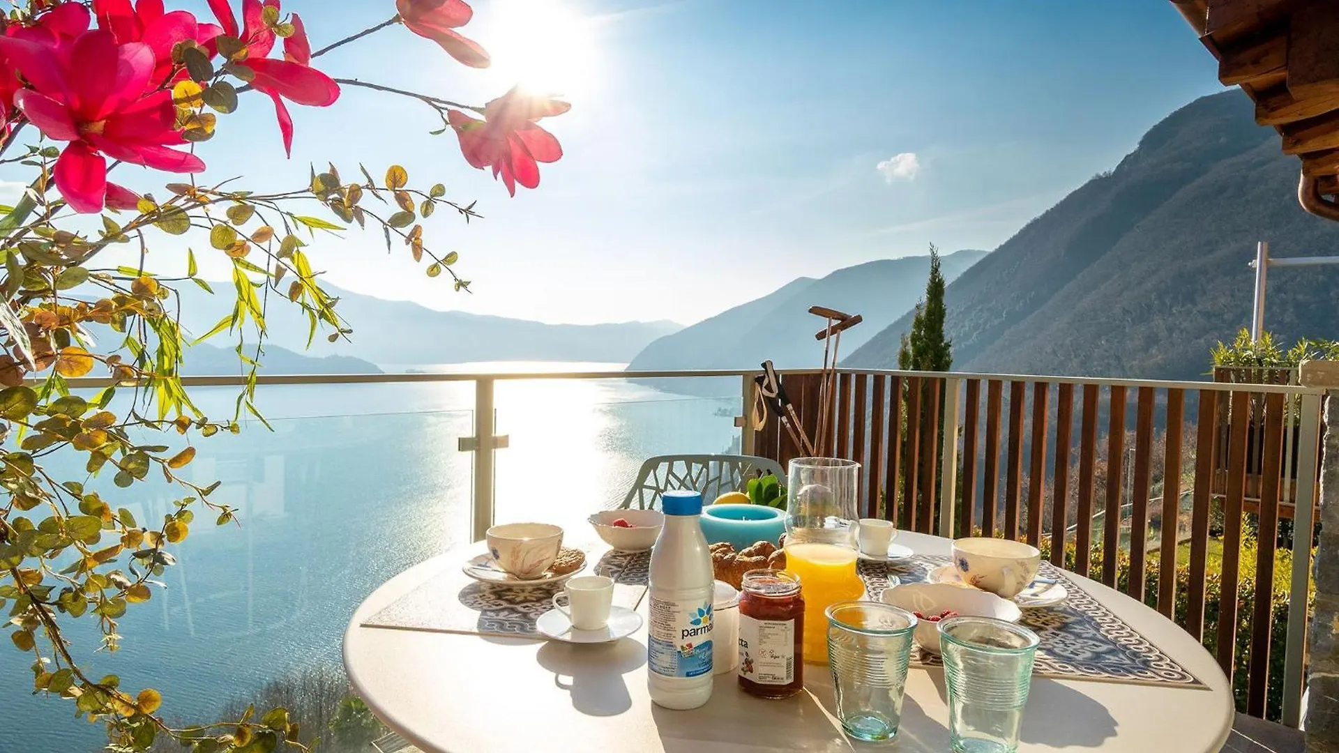 Appartement In Spiglia Mit Grosser Terrasse Parzanica 0*,  Italien
