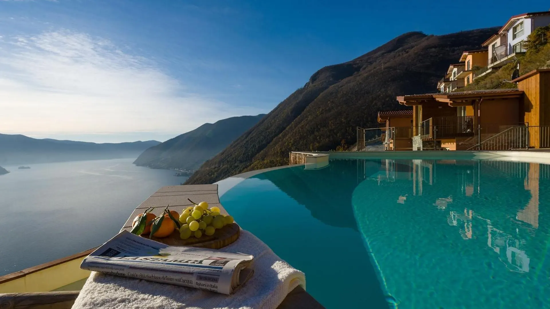 Lejlighed Appartement In Spiglia Mit Grosser Terrasse Parzanica Italien